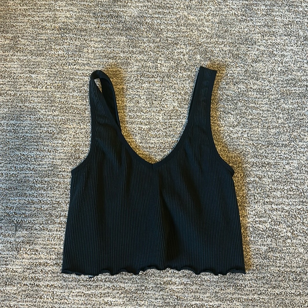 NO BRAND Black Tank top